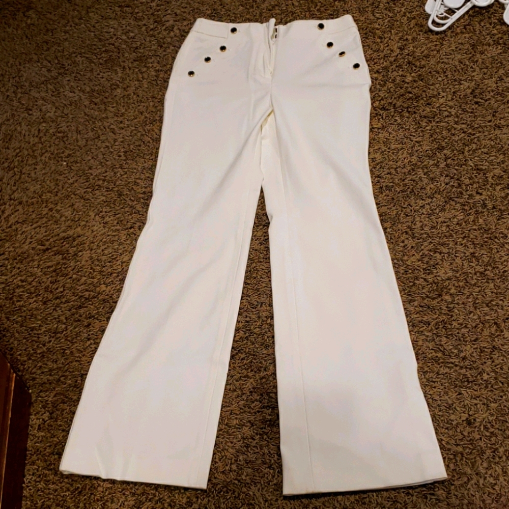 White dress pants